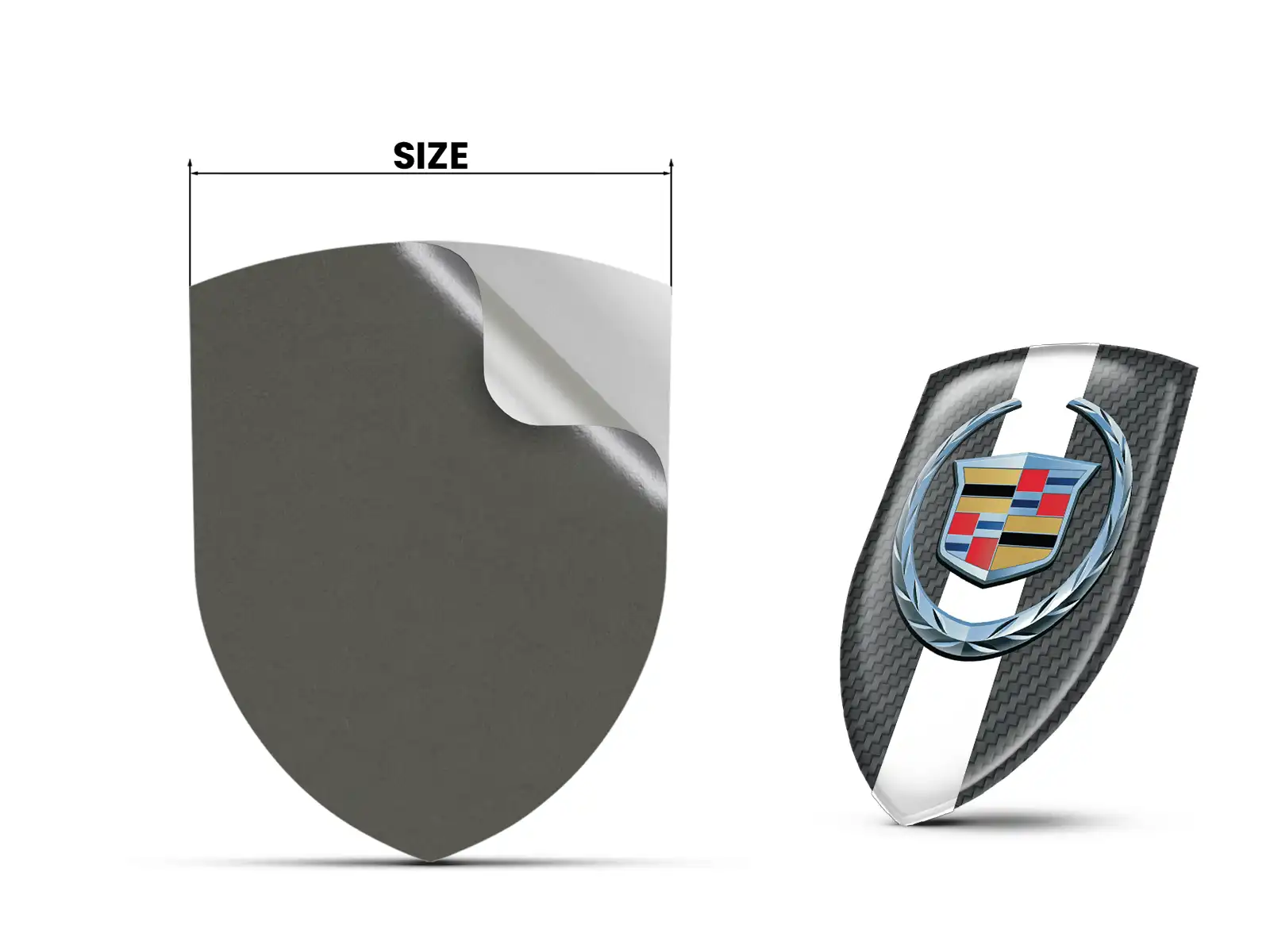 Cadillac Stickerdruck Racing Luxus Professionell ST